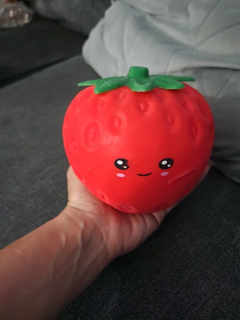 Scented Jumbo Strawberry Squishy